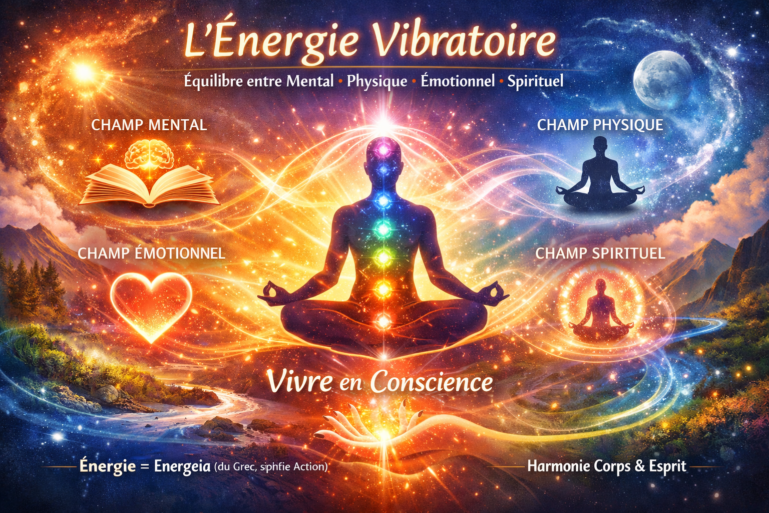 L'énergie vibratoire par les soins énergétiques