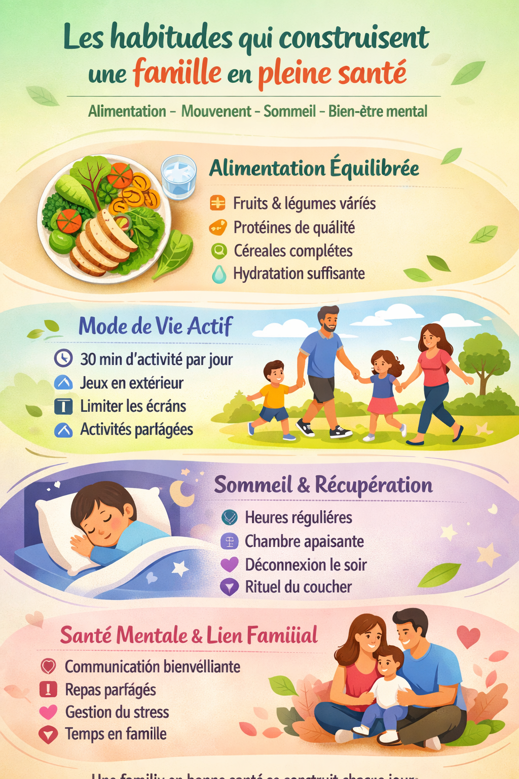 Les habitudes alimentaires en famille Les différentes habitudes alimentaires en famille